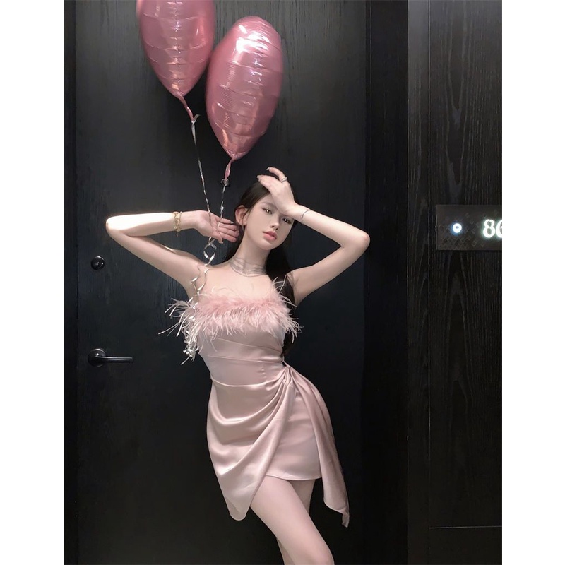 Đầm Ống Ôm Hông Cao Cấp Phong Cách Mùa Hè Sành Điệu Cho Nữ