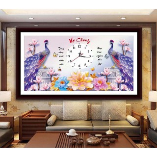 Tranh đính đá vợ chồng