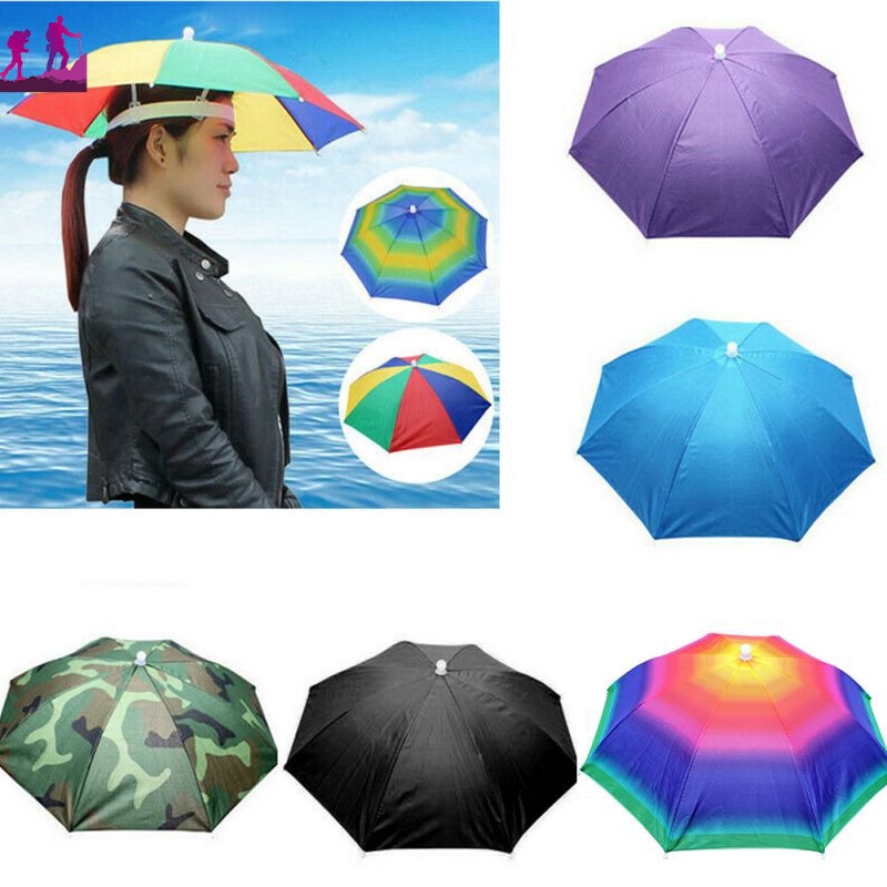 Dù Đội Đầu Chống Nắng Mưa Chống Thấm Nước Cỡ Lớn 50%