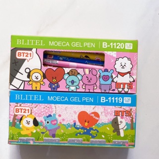 Hộp 12 cây bút bt21 bôi xoá được