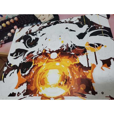 Tranh Cặp Đôi, Vợ Chồng Số Hoá Tự Tô 40x50cm DIY Painting By Number Pictures ORDER