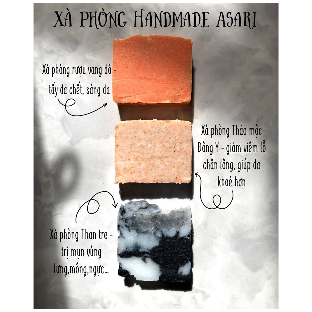 Xà phòng tắm handmade Asari Cosmetics