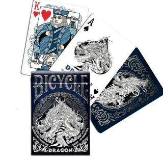Bộ Bài Bicycle Dragon Premium Playing Cards, Bộ Bài Bicycle Rồng, Thẻ Sưu Tập USPCC, Trò Chơi Thẻ Ma Thuật, Đạo Cụ Ảo Thuật Cho Nhà Ảo Thuật