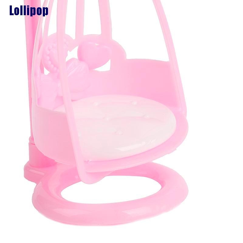 Ghế xích đu mini trang trí nhà búp bê thiết kế xinh xắn