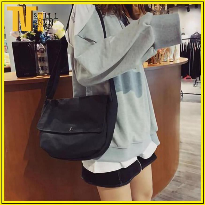 Túi vải canvas,Túi tote giá rẻ vải canvas đeo chéo đi hoc unisex phong cách ulzzang