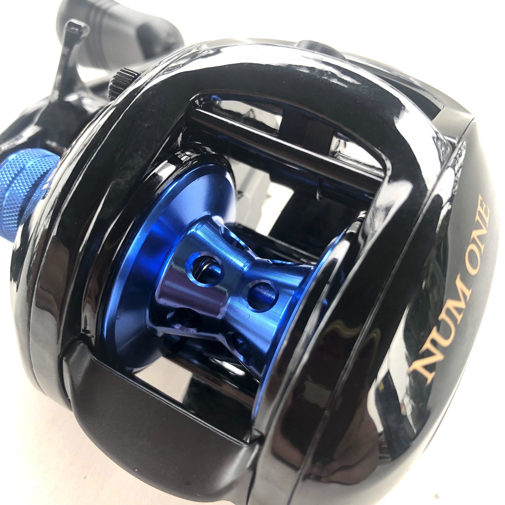 Máy câu ngang RYOBI tay trái NUM ONE CB , chính hãng Xanh Đen hàng chuẩn y hìnhg