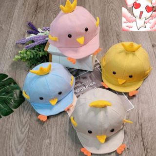 Mũ lưỡi trai hình con gà cho bé - mũ gà cho bé