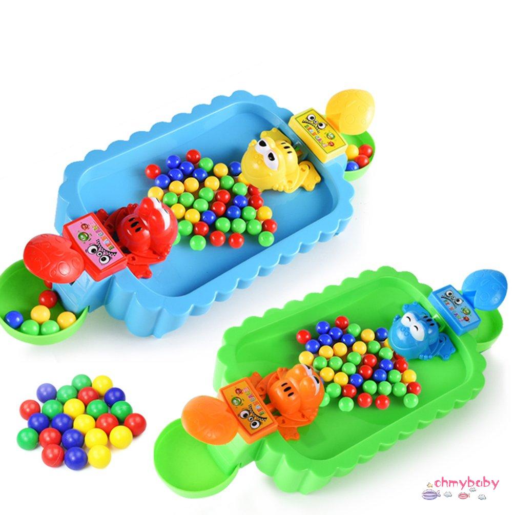【OMB】24pcs Feeding Swallowing Beads Frogs Eating Beans Casual Brain Table Games Balls