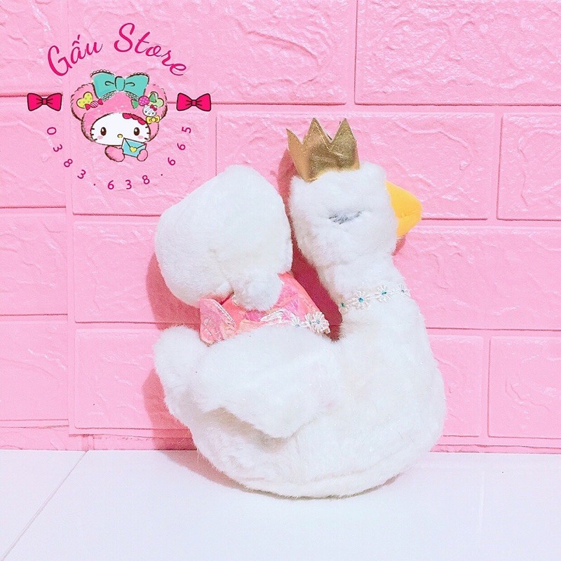 🎀Gấu Store🎀 Kitty ngồi hạc lông kim tuyến (kitty váy nhũ)