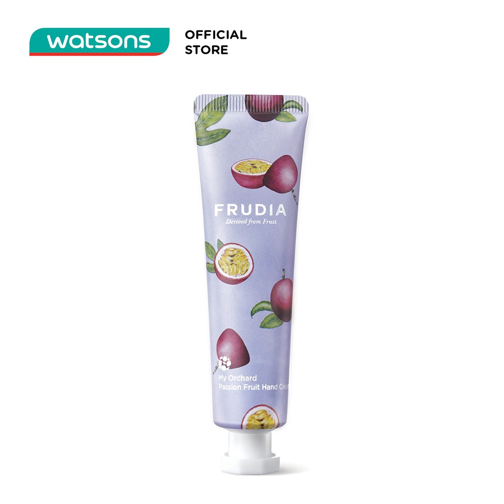 Kem Dưỡng Tay Frudia My Orchard Passion Fruit Hand Cream Chiết Xuất Chanh Dây 30g