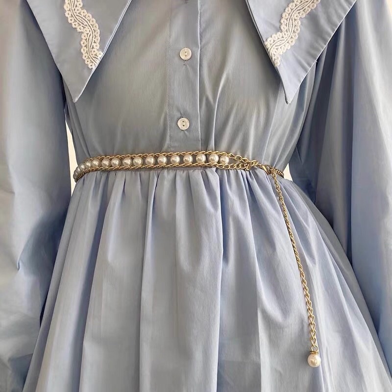 Mẫu mới Hd02- Đai váy Ngọc trai xinh