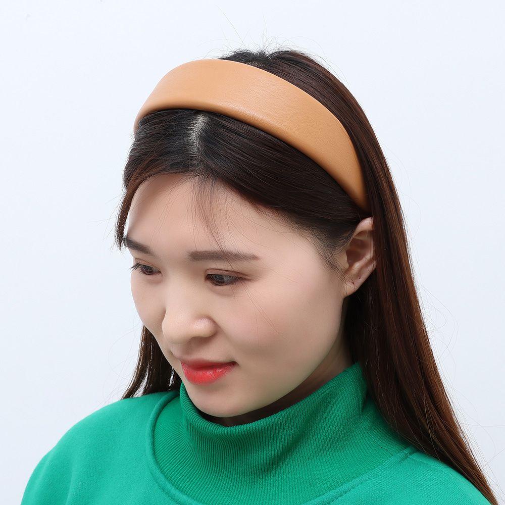 YOLA Băng Đô Cài Tóc Màu Sắc Đơn Giản Phong Cách Retro