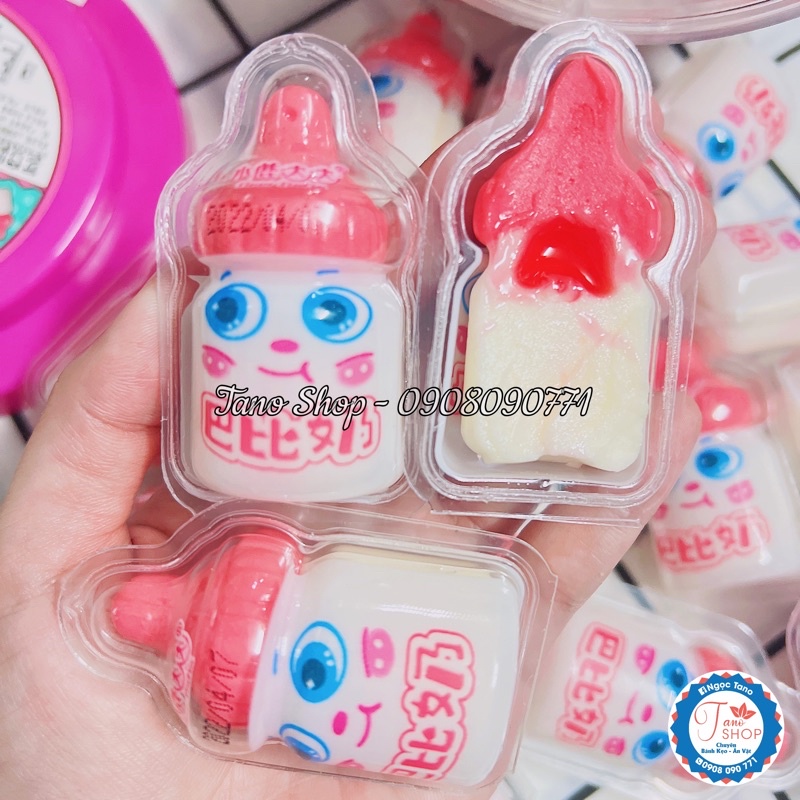 Kẹo dẻo có nhân hình Sushi / gấu Losto / trái xoài / bình sữa siêu dễ thương