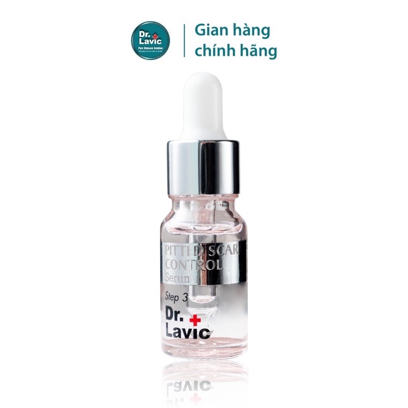 Serum dưỡng da Dr.Lavic Pitted Scar Control Serum Step 3 tái tạo và phục hồi da công nghệ USA 10ml DR911