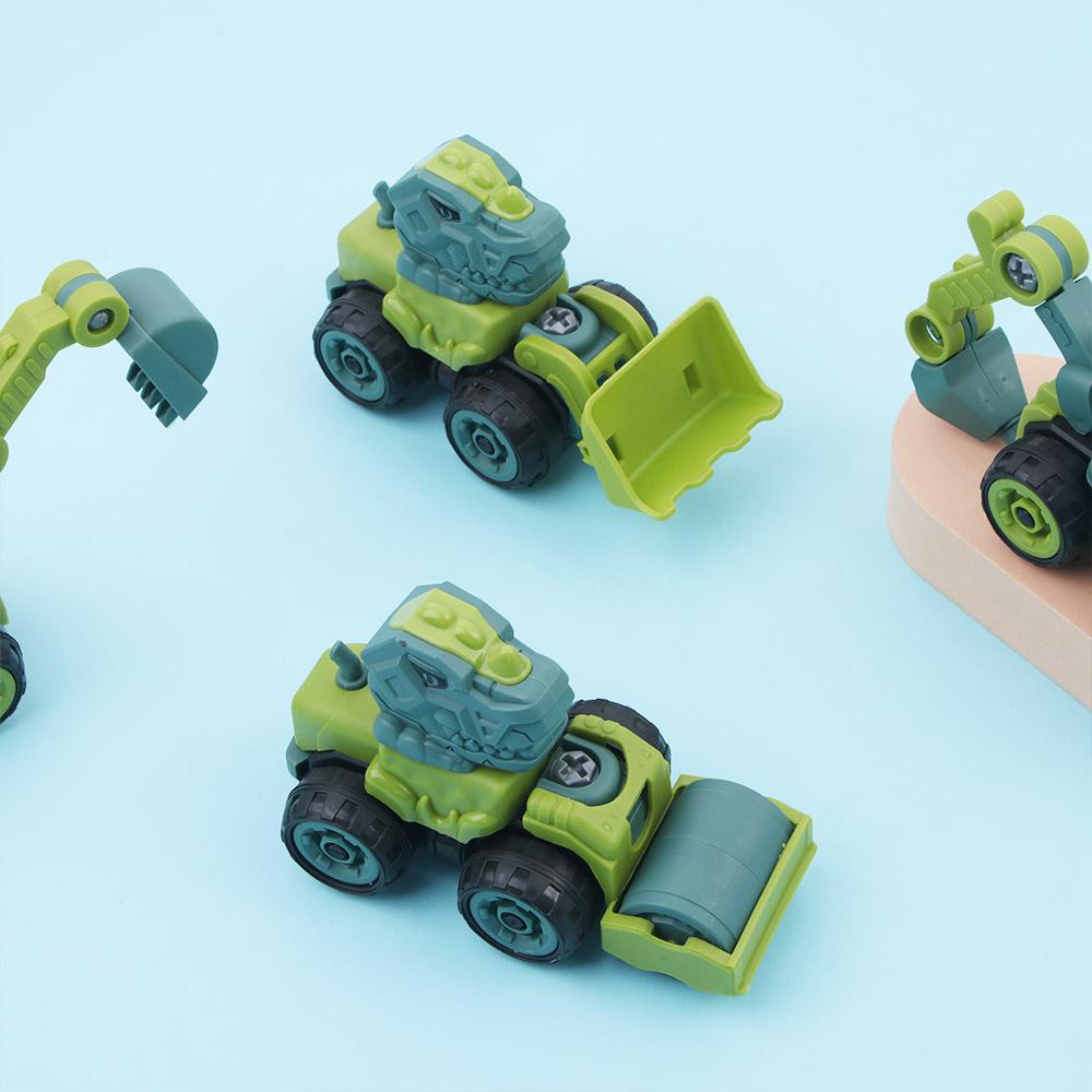 Mô Hình Xe Hơi Khủng Long Đồ Chơi DIY Dành Cho Bé