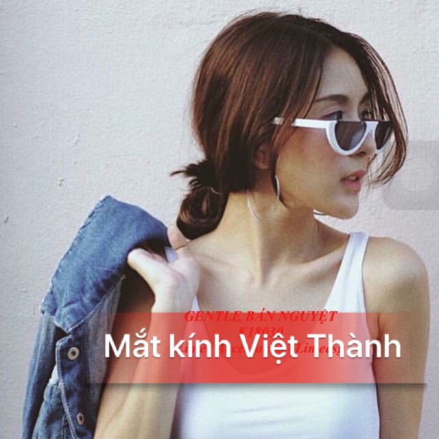 Kính bán nguyệt cut out chất nửa viền