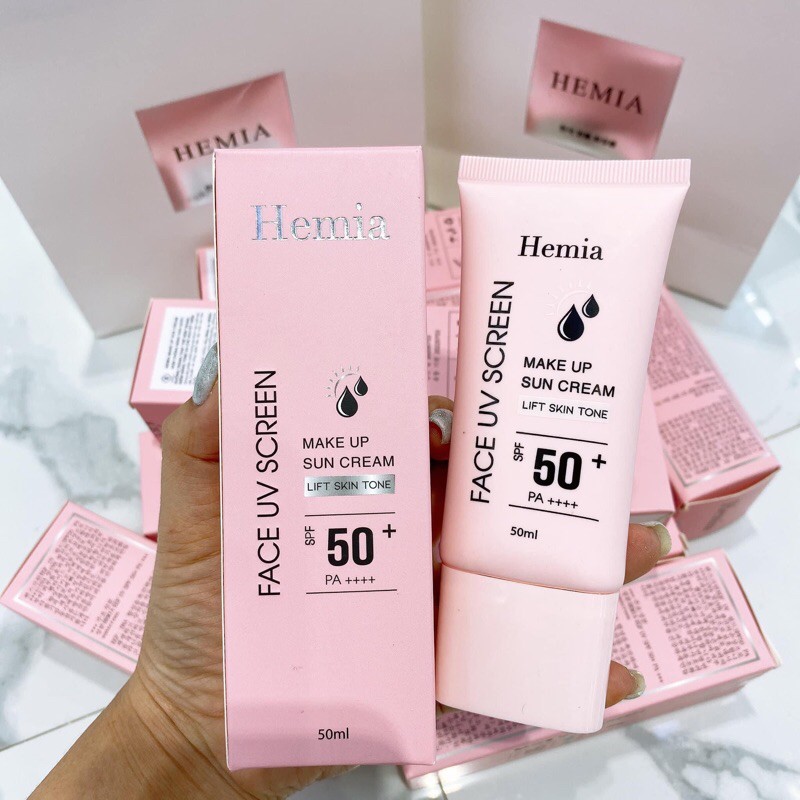 [CHÍNH HÃNG] Kem chống nắng Hàn Quốc Hemia-Trắng da-Nâng tông
