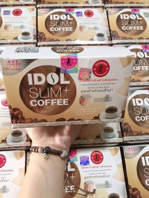 ( GIẢM SIÊU MẠNH ) giảm cân idol cafe slim + chuẩn xịn bao giảm