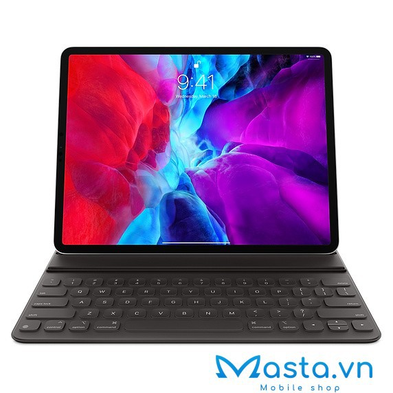 [TRẢ GÓP 0%] Bàn phím không dây Apple iPad Pro 12.9 inch 2020 Smart Keyboard Folio – (Loại không có Trackpad)