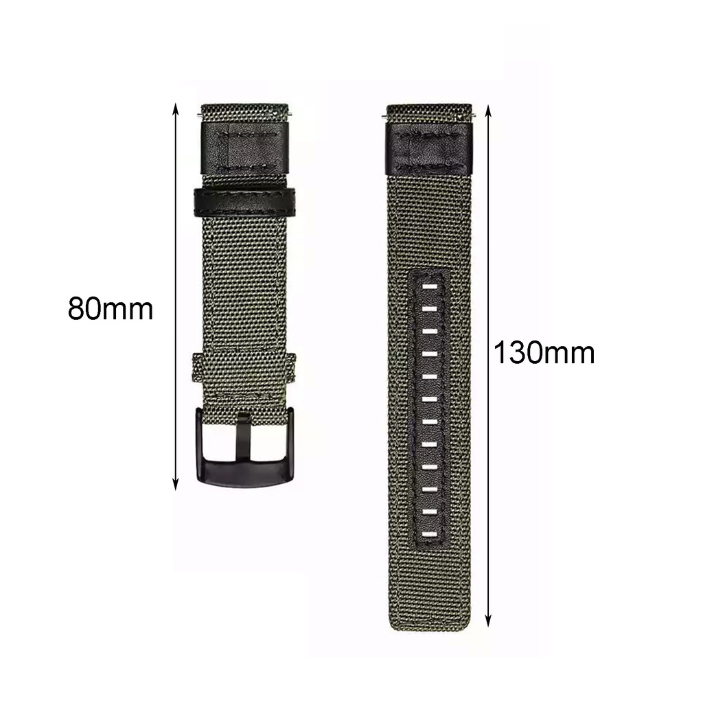 Dây đeo nylon thay thế cho đồng hồ Samsung S3 20/22mm