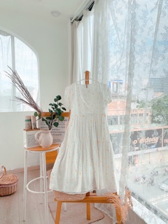 ĐẦM BABYDOLL HOA CÚC