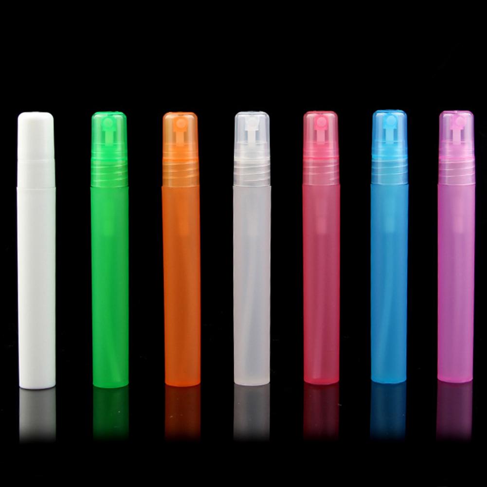 10pcs 10ml Empty Spray Bottle Travel Liquid Sample Dispenser Perfume Atomizer #