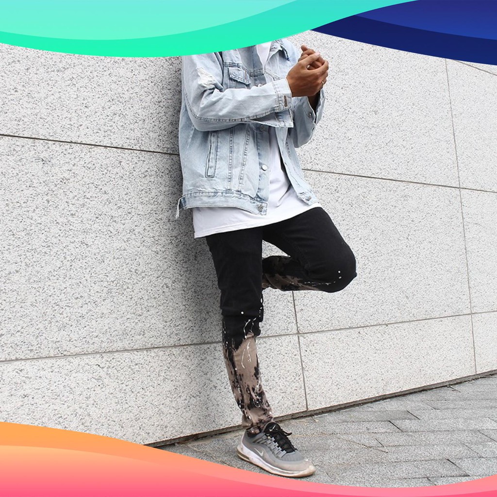 [ FLASH SALE ] ÁO KHOÁC JEANS NAM PACSUN