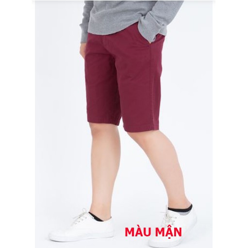 Quần Short Nam Cotton Slimfit Vĩnh Tiến Nhiều Màu