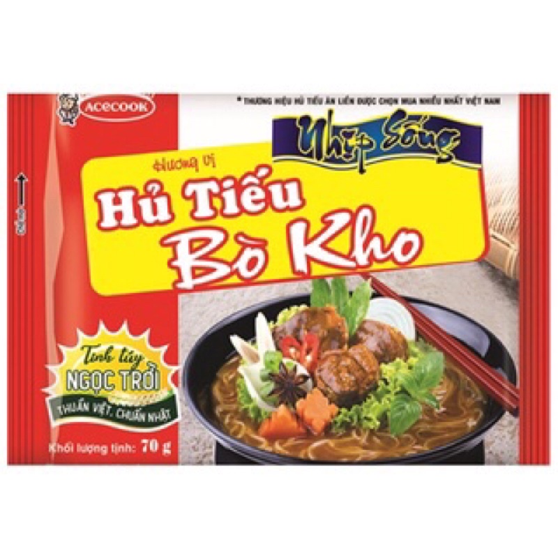 Hủ tiếu bò kho nhịp sống  gói 70g