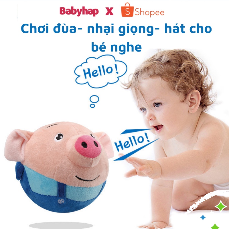 Đồ Chơi Cho Bé | Đồ Chơi Trẻ Em Cho Bé Trai Và Bé Gái HEO BIẾT NHẢY, BIẾT HÁT nhại tiếng cực cute cho bé | Babyhap |