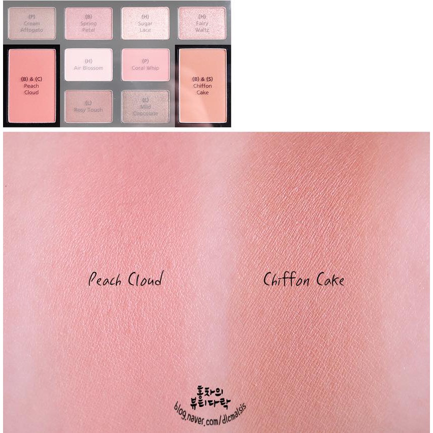 Bảng Phấn Mắt - Má Hồng 10 Màu Missha Color Filter Shadow Palette