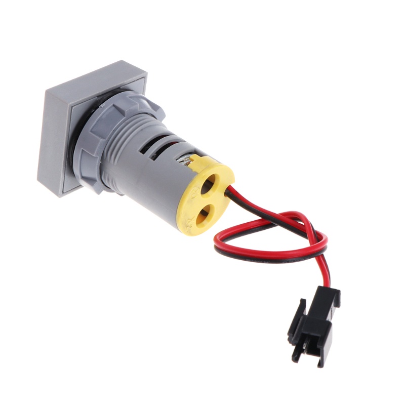 Ampe kế kỹ thuật số 22MM 0-100A hình vuông có đèn LED