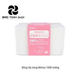 Bông tẩy trang Miniso 1000 miếng