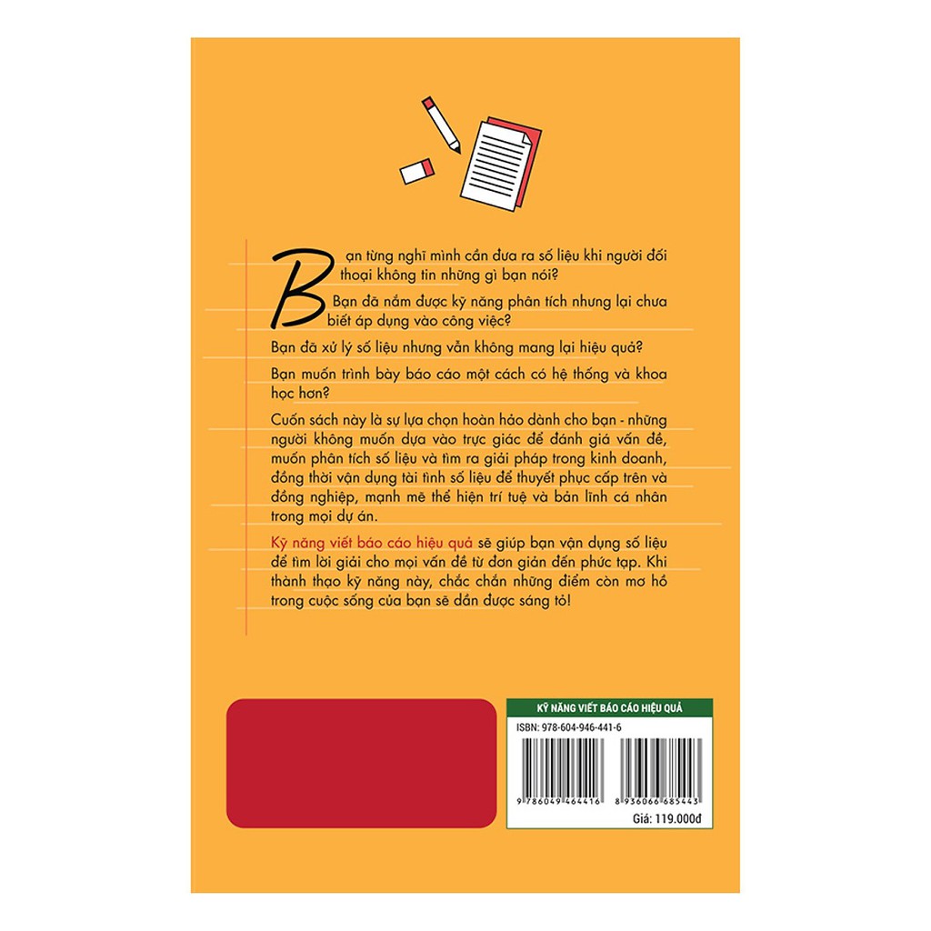 Sách - Kỹ Năng Viết Báo Cáo Hiệu Quả | BigBuy360 - bigbuy360.vn