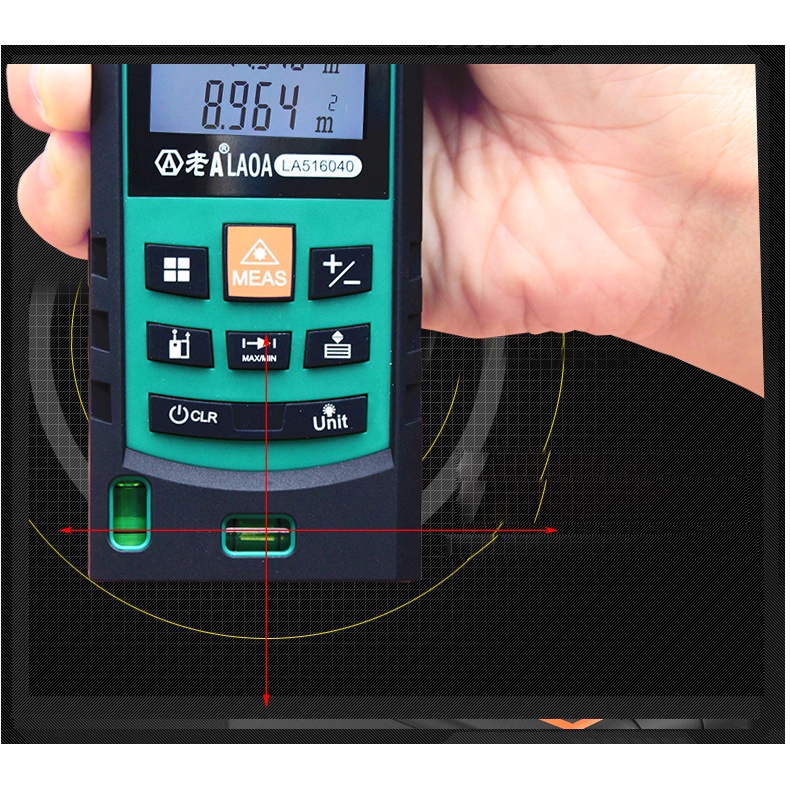 Máy LASER đo khoảng cách, tính diện tích, tính thể tích LAOA, chất lượng cao, hàng chính hãng