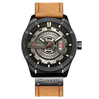 ĐỒNG HỒ NAM CURREN 8301 DÂY DA CAO CẤP +tặng pin đồng hồ