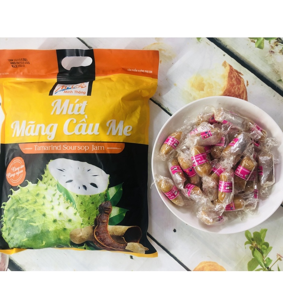 1Kg Mứt mãng cầu me chua ngọt dễ ăn