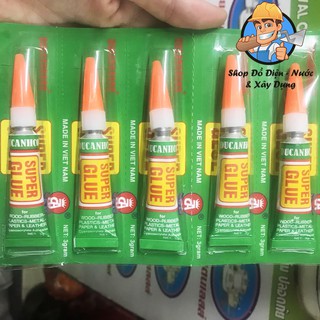 [KEO DÁN ĐA NĂNG SUPER GLUE] 3gr - Dùng sán nhựa, dán sắt, dán gỗ, đồ gốm