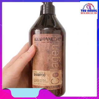 DẦU GỘI PHỤC HỒI SIÊU MƯỢT COLLAGEN TOP HANEDA 500ML