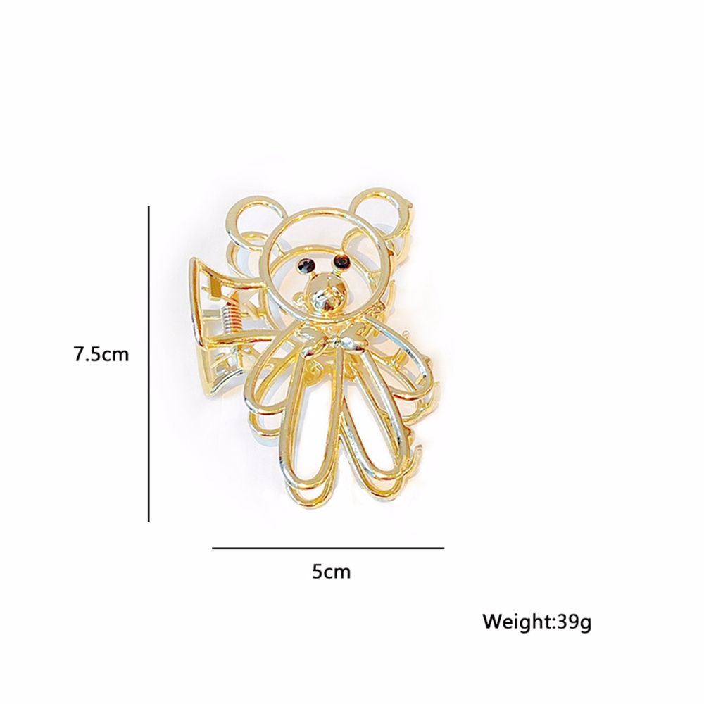 Kẹp Tóc Bằng Hợp Kim Nhiều Màu Sắc Đơn Giản Phong Cách Hàn Quốc Cho Nữ