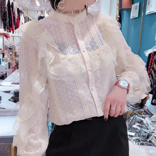 Vải voan hạt thêu