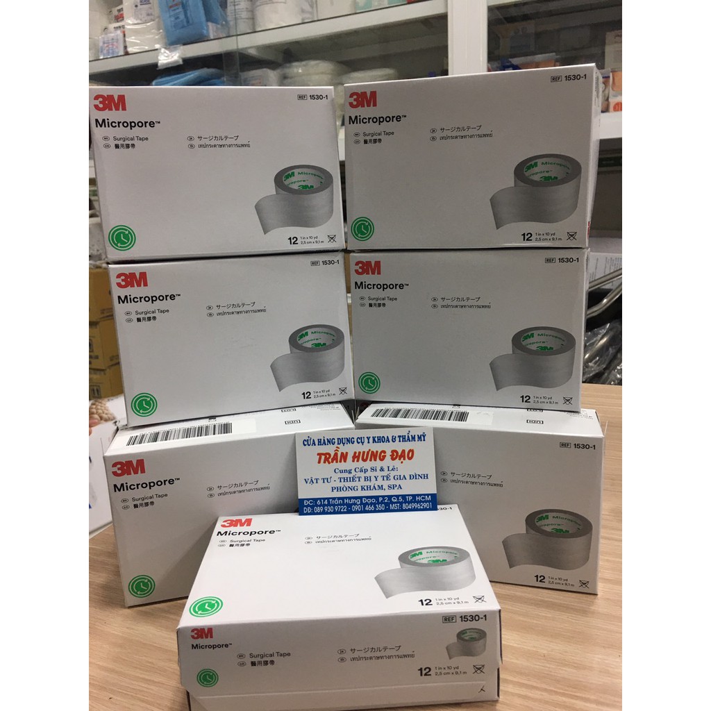 Băng keo giấy thẩm mỹ 3M Micropore Surgical
