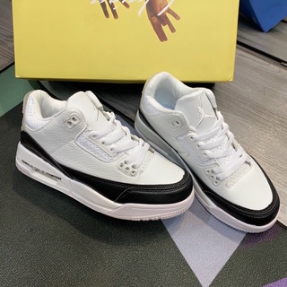 Giầy jordan 3 thấp cổ màu trắng đen chất đẹp