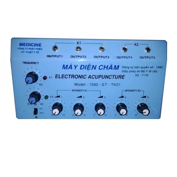 Máy điện châm 5 cọc Electronic Acupuncture 1592-ET-TK21