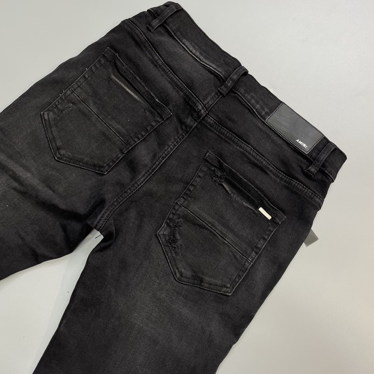 Quần Jean Amiri rách vá lót vải LA 1-1 on web