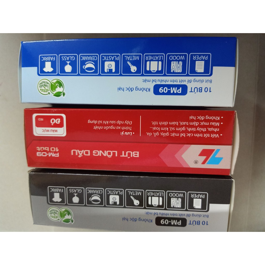 Bút lông dầu PM-09 ( xanh, đỏ , đen) chính hãng