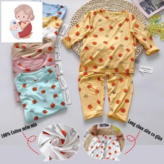 Đồ ngủ dài tay thu đông bé trai bé gái gấu Pooh, mã BHA926