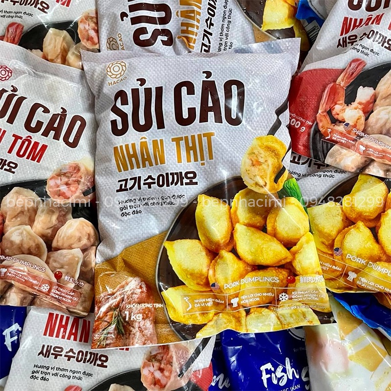 Sủi Cảo Foseca Hacao - Sủi Cảo Nhân Thịt Nhân Tôm - Bếp Nhà CIMI