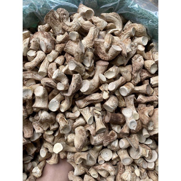 Chân nấm hương Khô, sạch dùng làm ruốc - loại 1