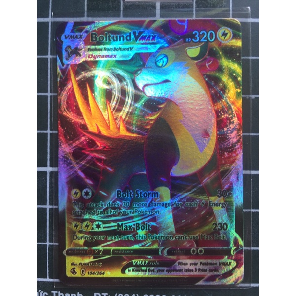 Thẻ Bài Pokemon Vmax giá rẻ